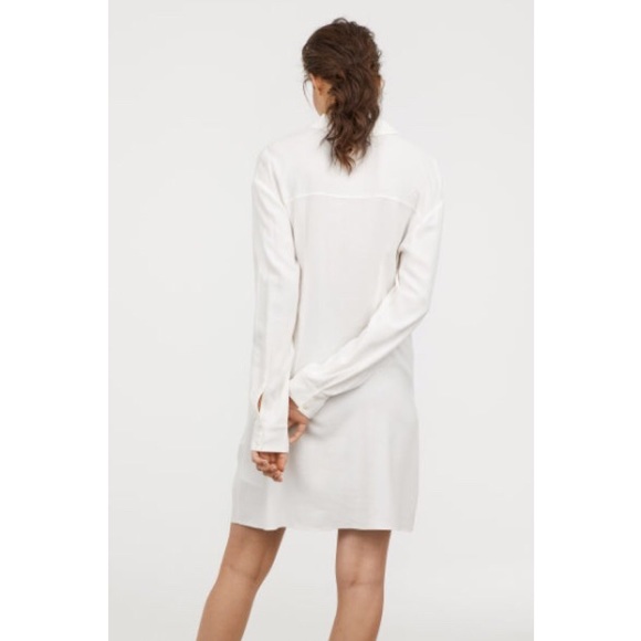 H&M White Twist Front Dress - Picture 2 of 8